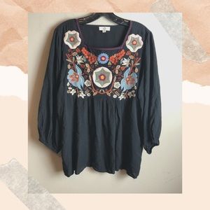 Entro women’s blouse size Medium black